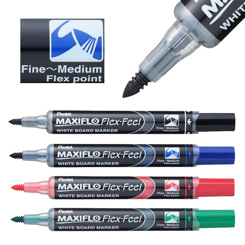 Pentel Whiteboardmarker Maxiflo Flex-Feel