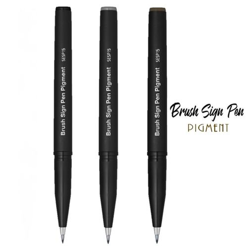 Brush Sign Pen mit pigmentierter Tinte